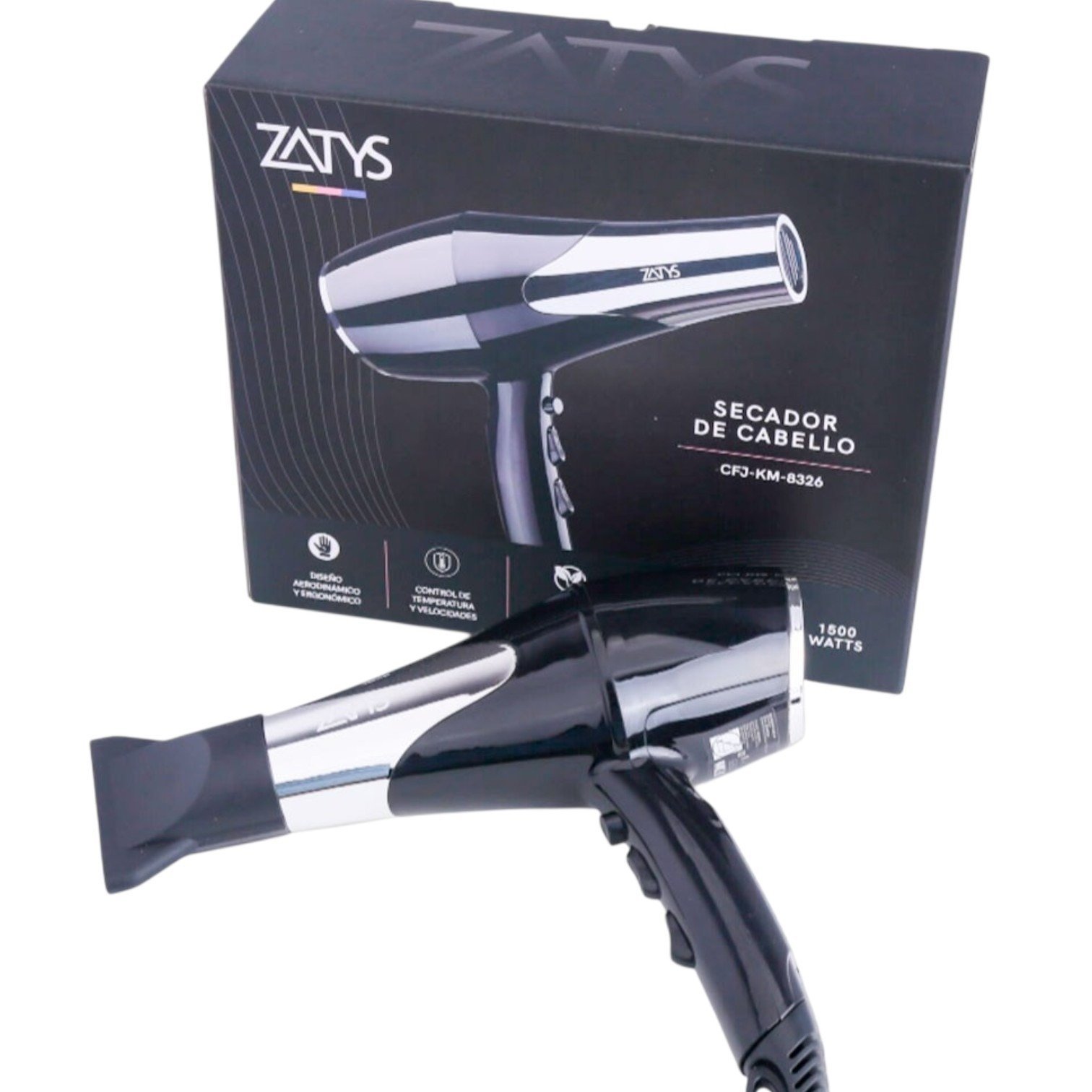 SECADOR DE PELO TURBO 1500WATTS