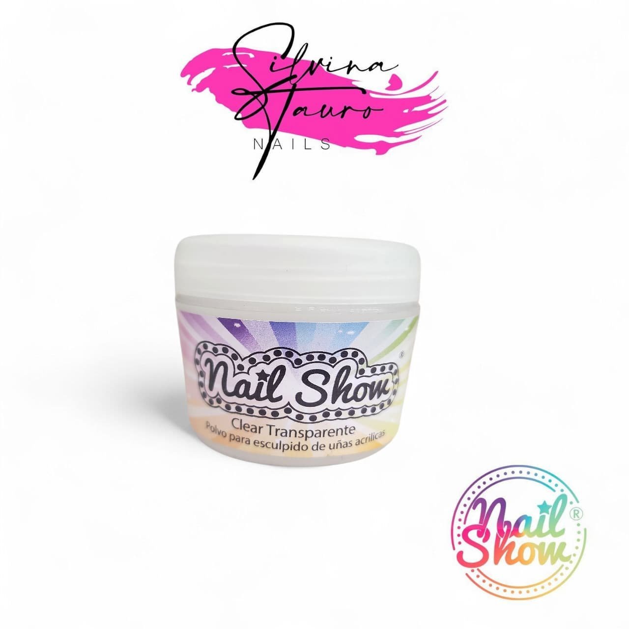 POLIMERO NAIL SHOW 45GR CLEAR TRANSPARENTE